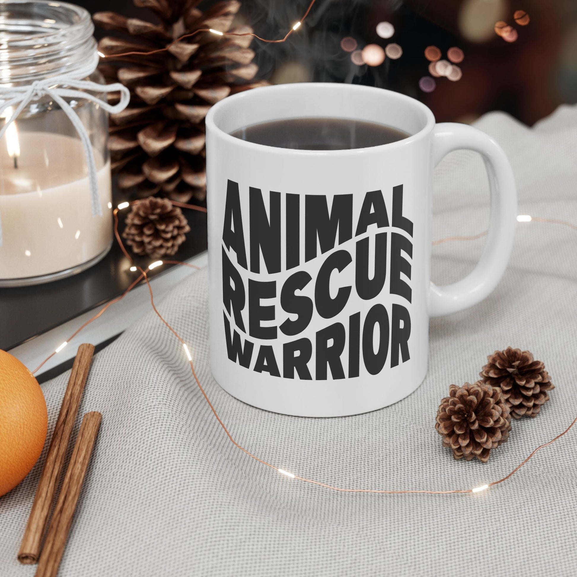 Animal Rescue Warrior | Mug - Detezi Designs - 31361023373382106879
