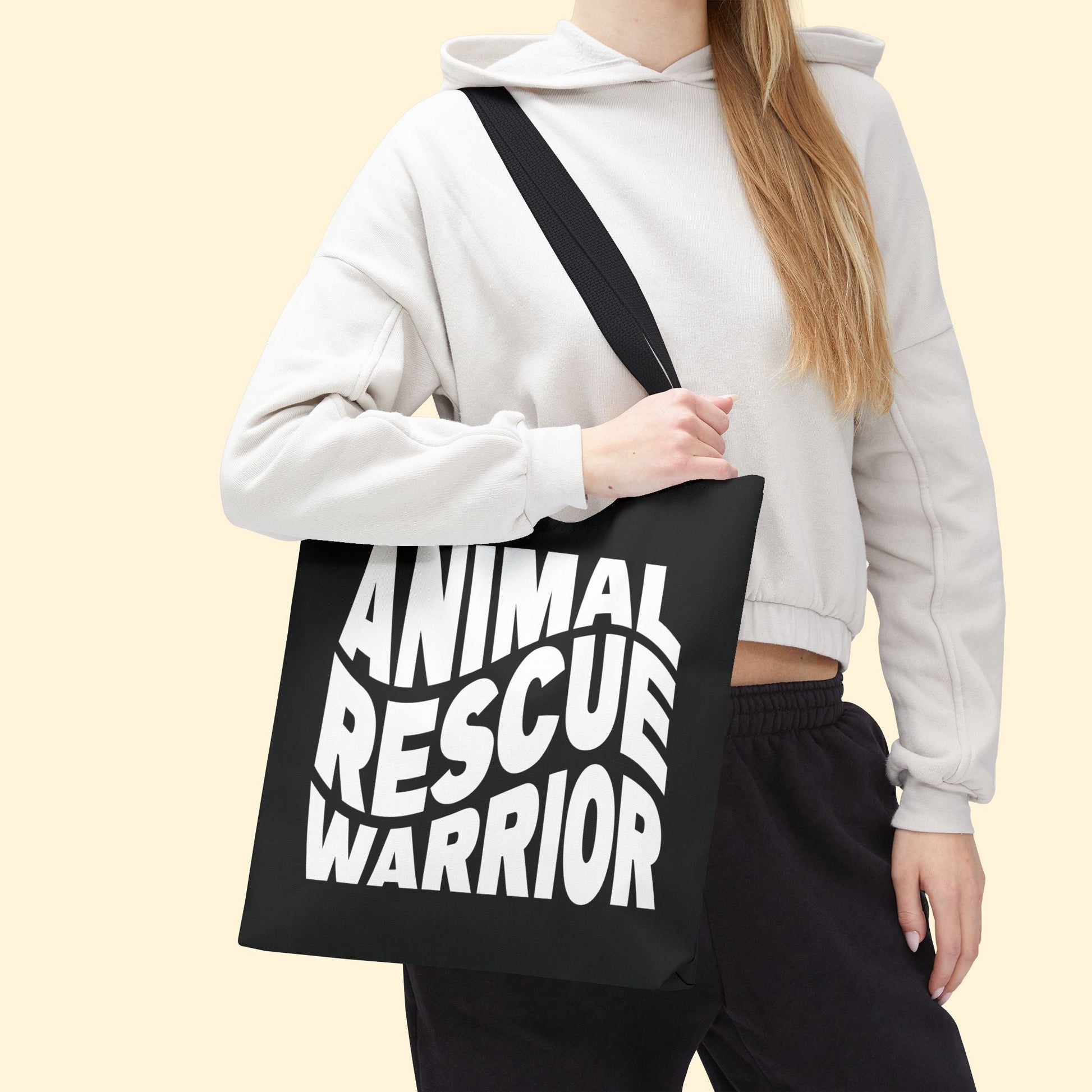 Animal Rescue Warrior | Tote Bag - Detezi Designs - 13828153402111145193