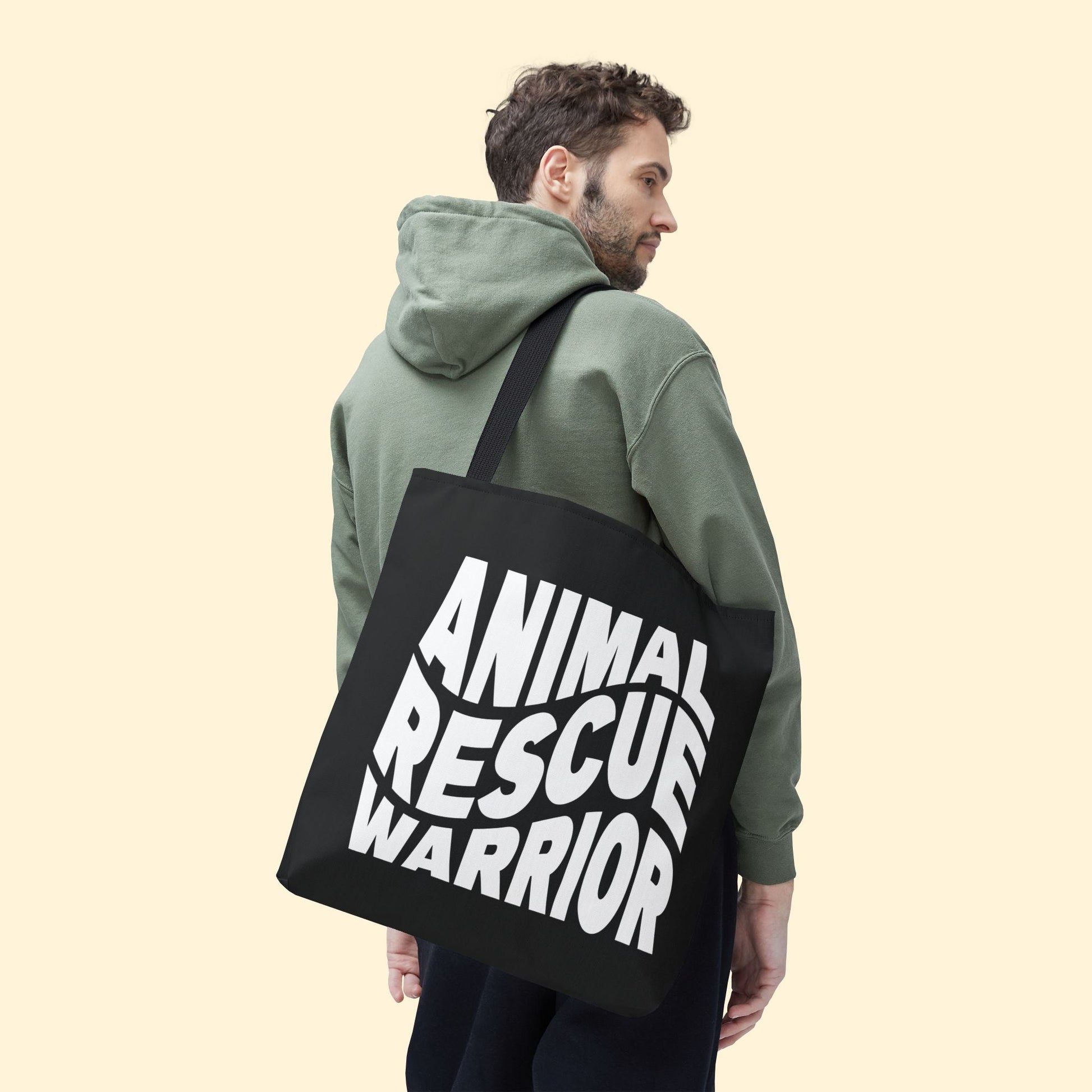 Animal Rescue Warrior | Tote Bag - Detezi Designs - 14041204595524117110