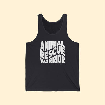 Animal Rescue Warrior | Unisex Jersey Tank - Detezi Designs - 13931329532748817085