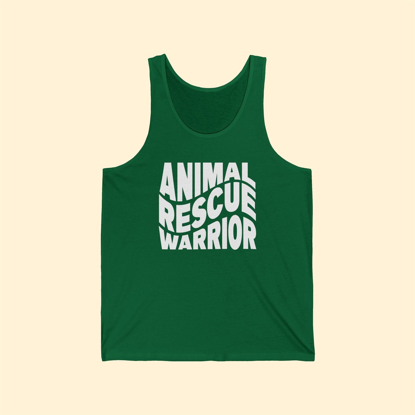 Animal Rescue Warrior | Unisex Jersey Tank - Detezi Designs - 26471872328109701668