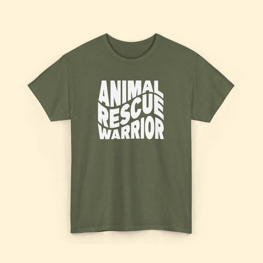 Animal Rescue Warrior | Unisex T-shirt - Detezi Designs - 29567937745998619111