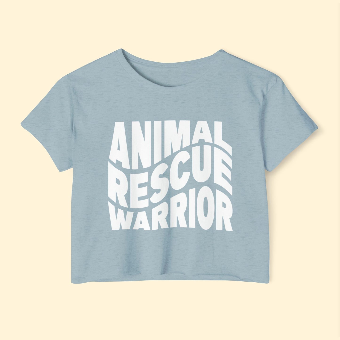 Animal Rescue Warrior | Women's Festival Crop Top - Detezi Designs - 26324803748956442912