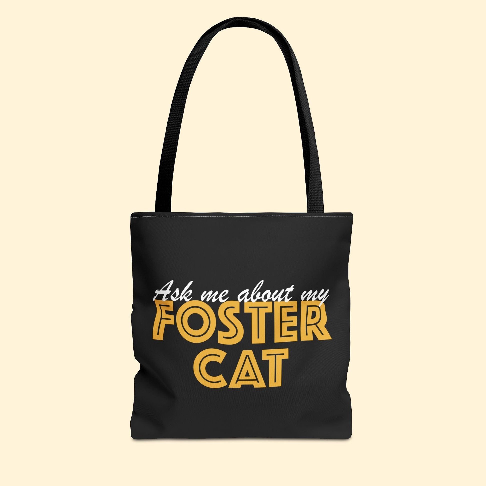 Ask Me About My Foster Cat | Tote Bag - Detezi Designs - 22259542828615629542