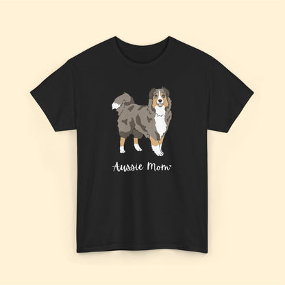 Aussie Mom | Tabby Cat | Unisex T-shirt - Detezi Designs-12510274587241874138