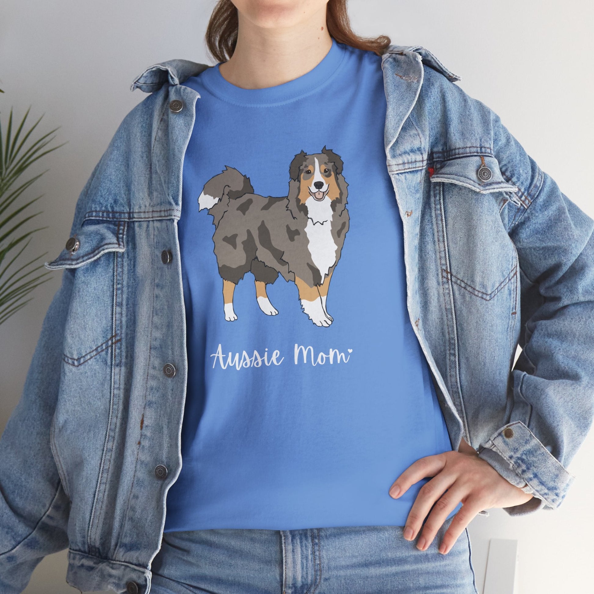 Aussie Mom | Tabby Cat | Unisex T-shirt - Detezi Designs-13865829195082413308