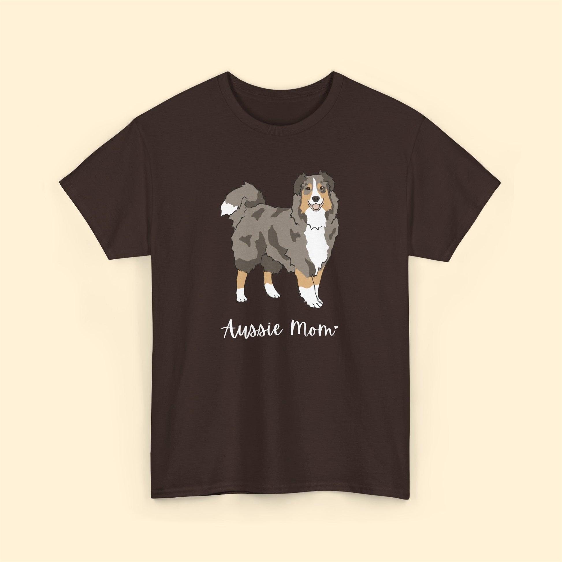 Aussie Mom | Tabby Cat | Unisex T-shirt - Detezi Designs-14154657056055384704