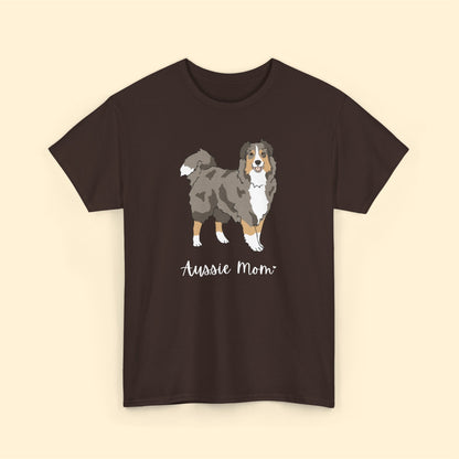 Aussie Mom | Tabby Cat | Unisex T-shirt - Detezi Designs-14154657056055384704