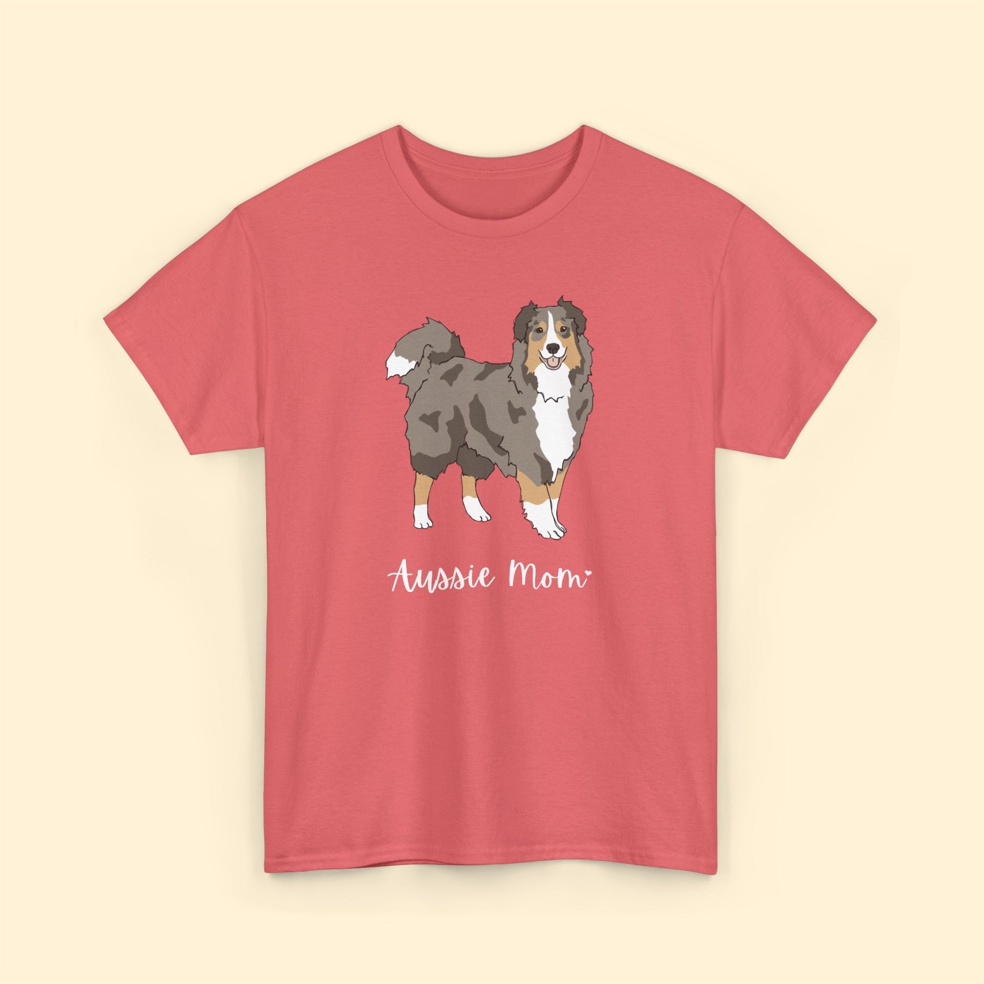 Aussie Mom | Tabby Cat | Unisex T-shirt - Detezi Designs-26002732295761297565