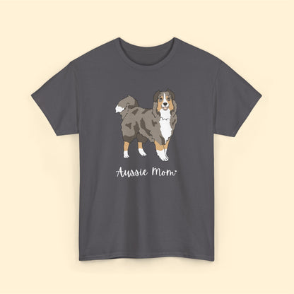 Aussie Mom | Tabby Cat | Unisex T-shirt - Detezi Designs-30695048487220850943