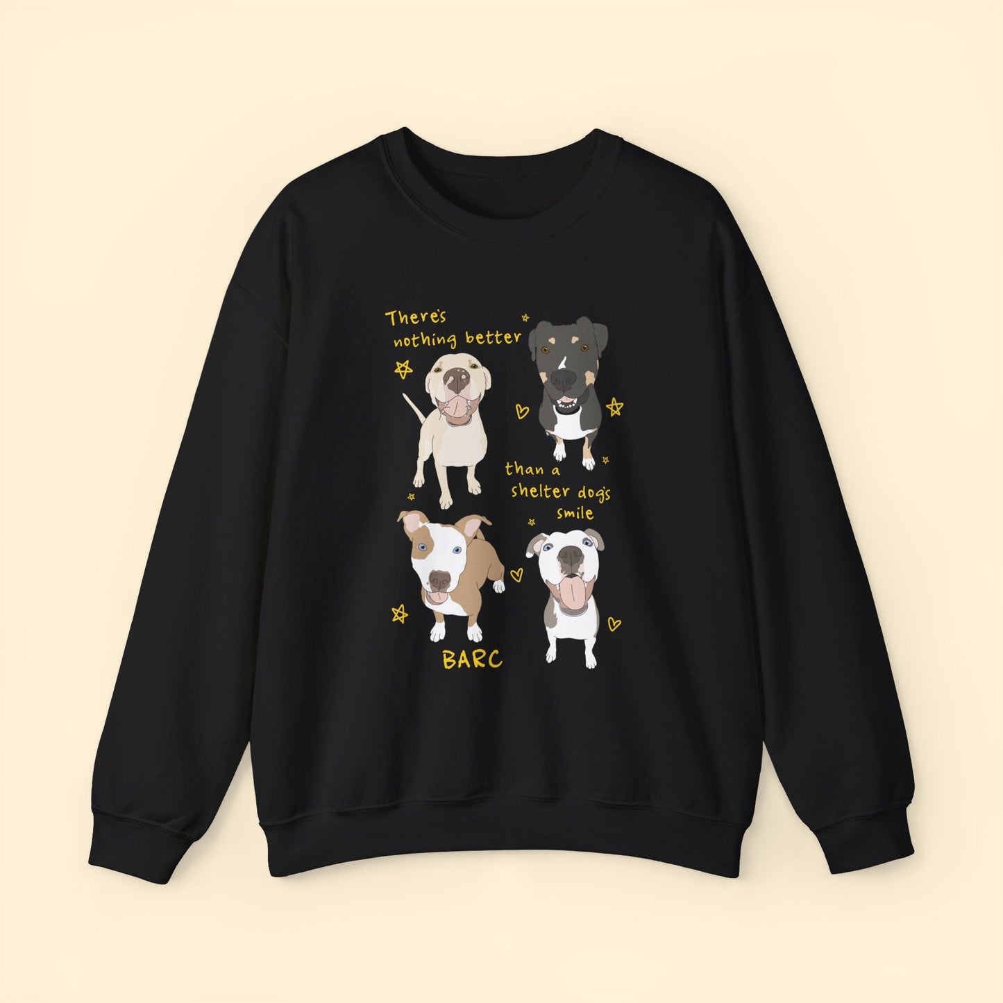 BARC | FUNDRAISER | Crewneck Sweatshirt - Detezi Designs - 12659612869184263173