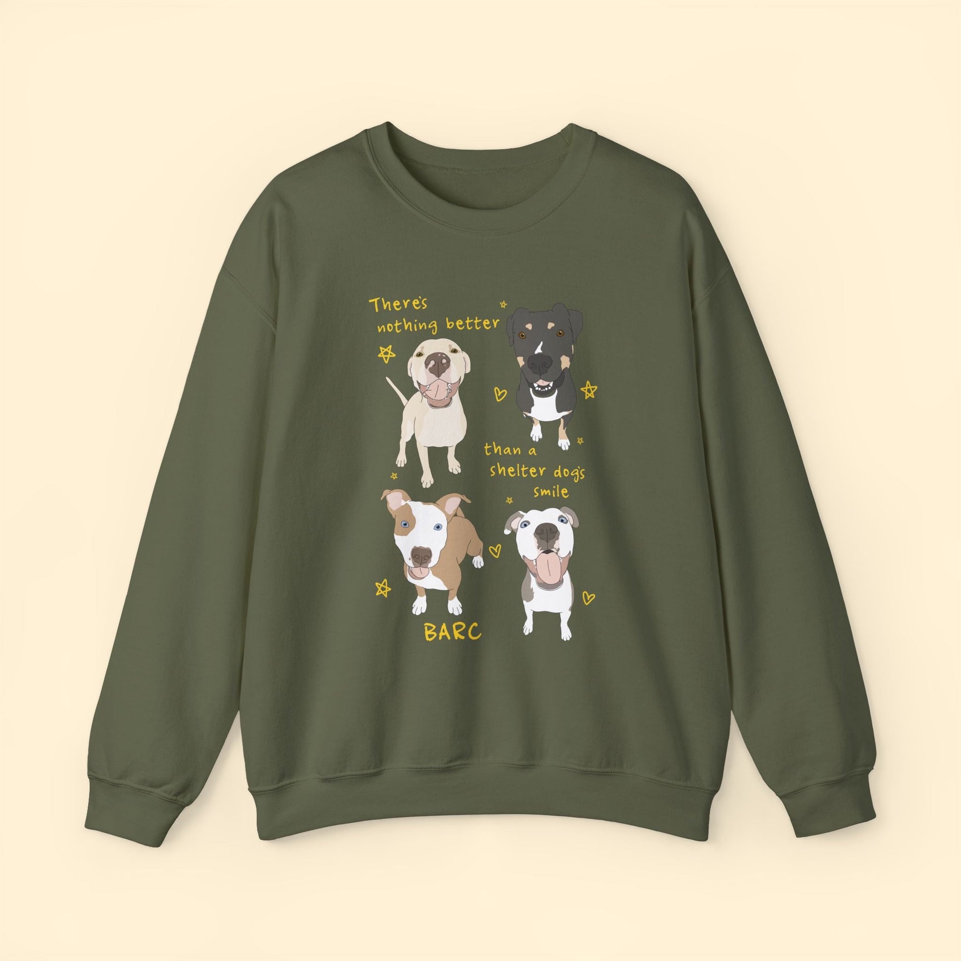 BARC | FUNDRAISER | Crewneck Sweatshirt - Detezi Designs - 26439461932499663861