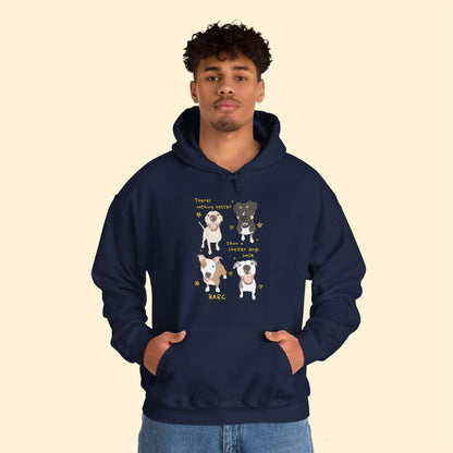 BARC | FUNDRAISER | Hooded Sweatshirt - Detezi Designs - 13742533934009113414