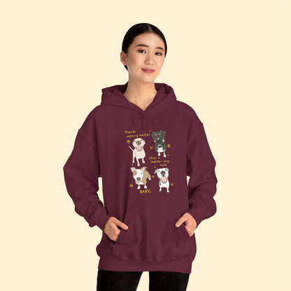 BARC | FUNDRAISER | Hooded Sweatshirt - Detezi Designs - 13742533934009113414