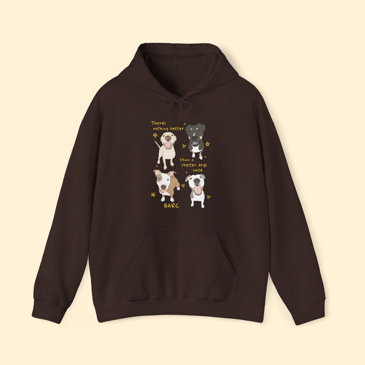 BARC | FUNDRAISER | Hooded Sweatshirt - Detezi Designs - 17857667653177588630