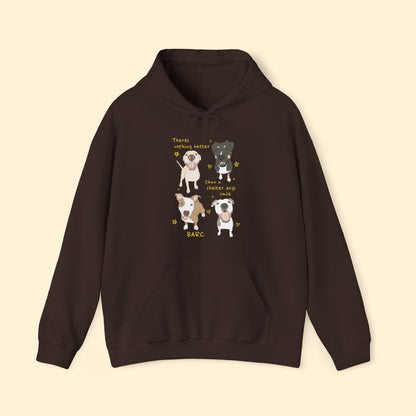 BARC | FUNDRAISER | Hooded Sweatshirt - Detezi Designs - 17857667653177588630