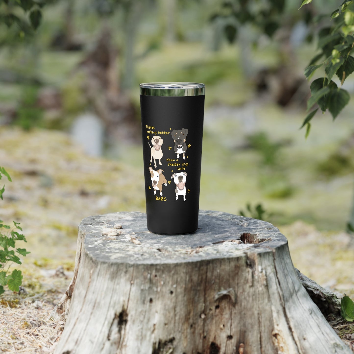 BARC | FUNDRAISER | Insulated Tumbler, 22oz - Detezi Designs - 17047083319060111028