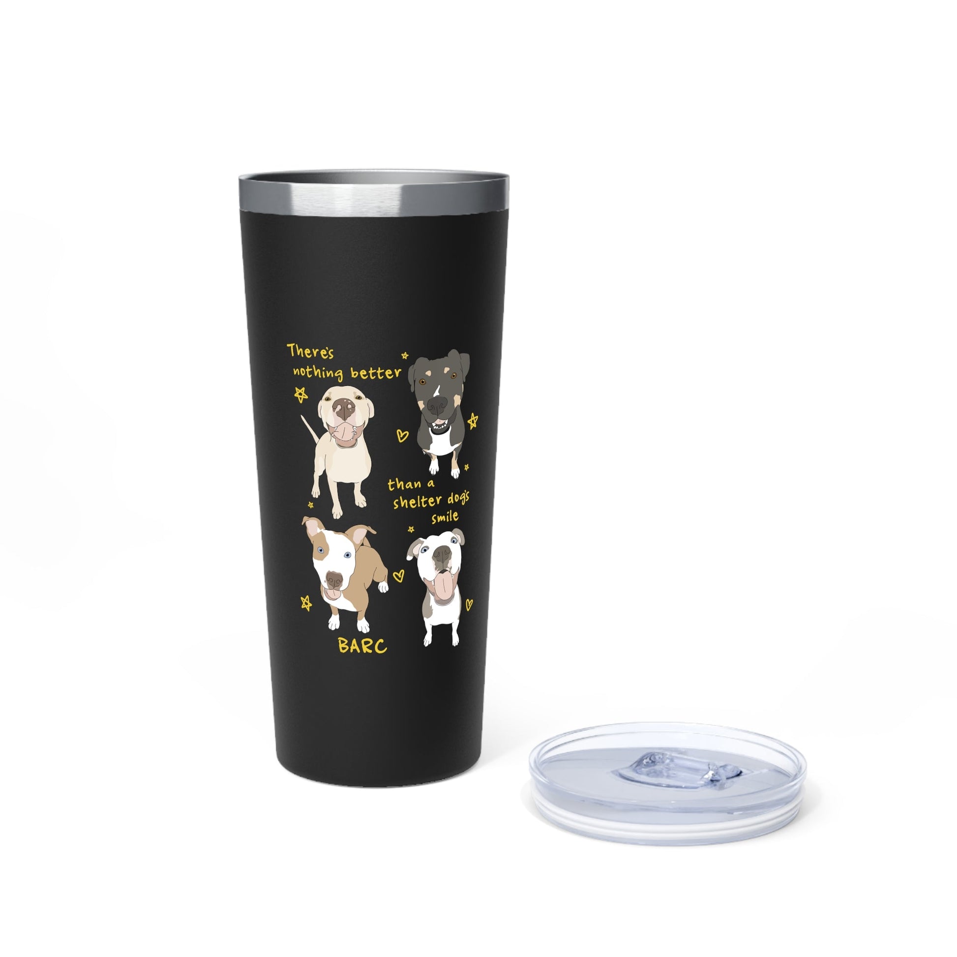 BARC | FUNDRAISER | Insulated Tumbler, 22oz - Detezi Designs - 28474931167569849898