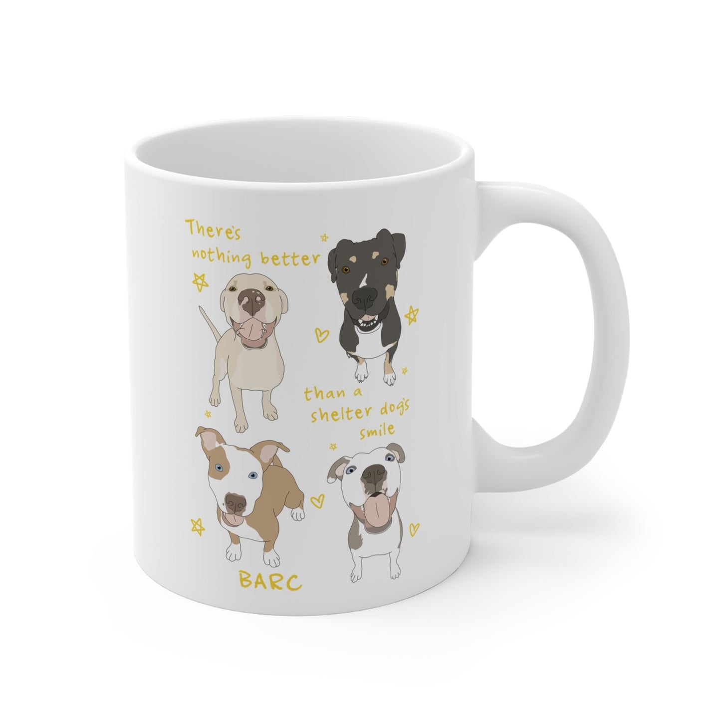 BARC | FUNDRAISER | Mug - Detezi Designs - 29315720483389093074