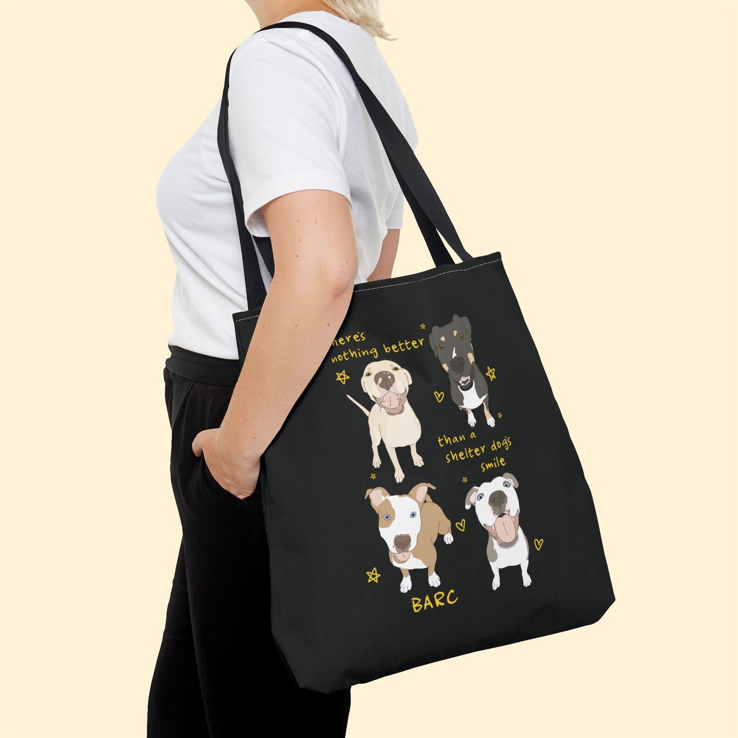 BARC | FUNDRAISER | Tote Bag - Detezi Designs - 30397573613360183141