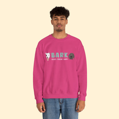 B.A.R.K. | FUNDRAISER | Crewneck Sweatshirt - Detezi Designs-32507898978629902941