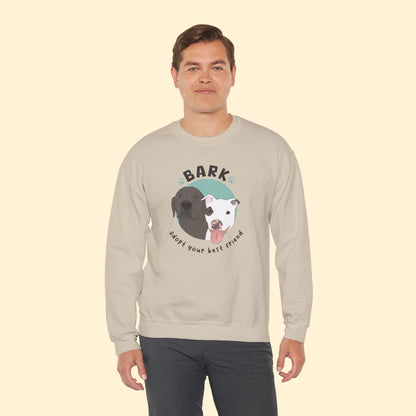 B.A.R.K. | FUNDRAISER | Crewneck Sweatshirt - Detezi Designs-34447090064389807296