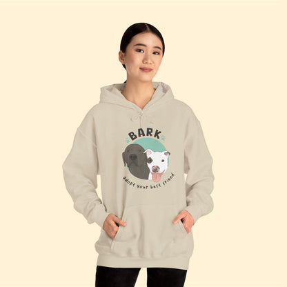 B.A.R.K. | FUNDRAISER | Hooded Sweatshirt - Detezi Designs-13735682034523575327