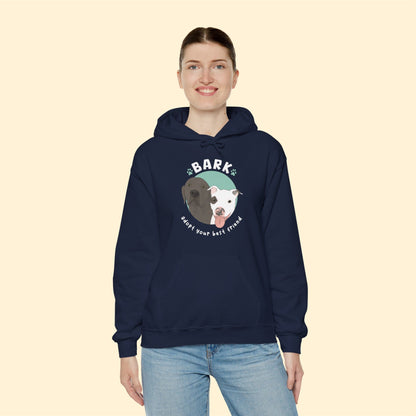 B.A.R.K. | FUNDRAISER | Hooded Sweatshirt - Detezi Designs-13735682034523575327