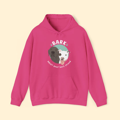 B.A.R.K. | FUNDRAISER | Hooded Sweatshirt - Detezi Designs-13735682034523575327