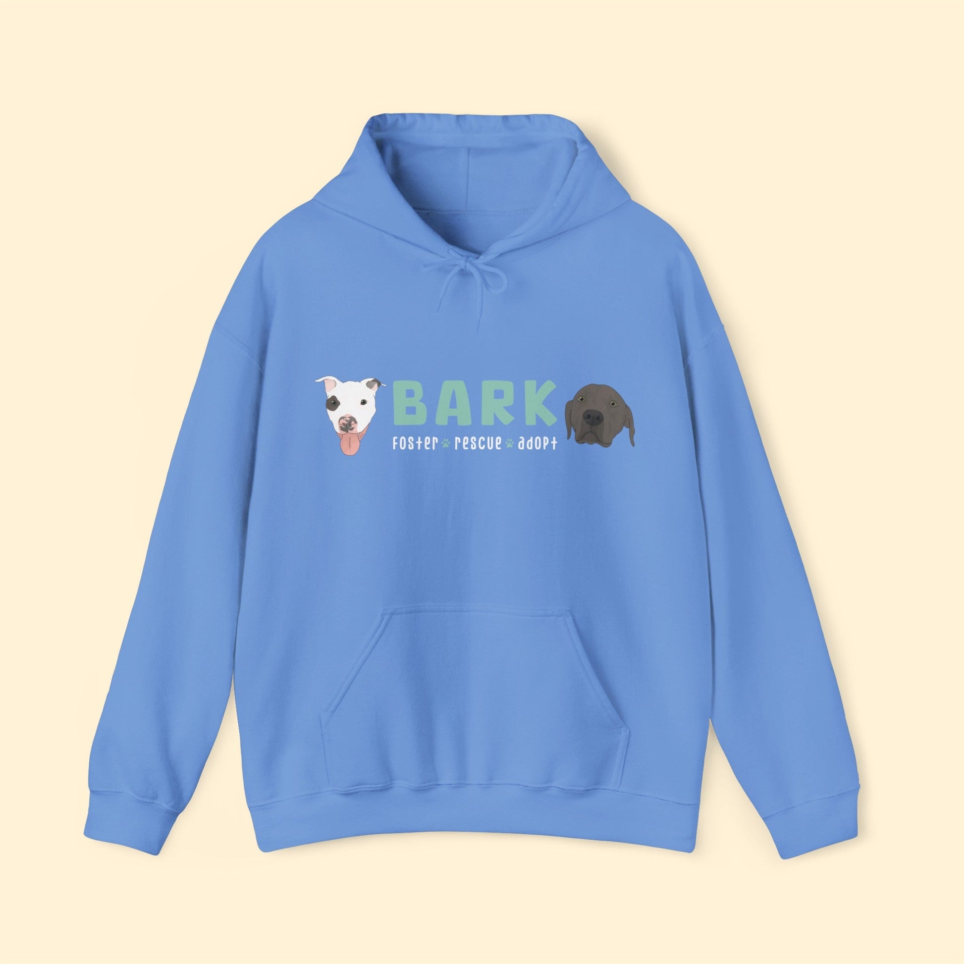 B.A.R.K. | FUNDRAISER | Hooded Sweatshirt - Detezi Designs-15121898967033691061