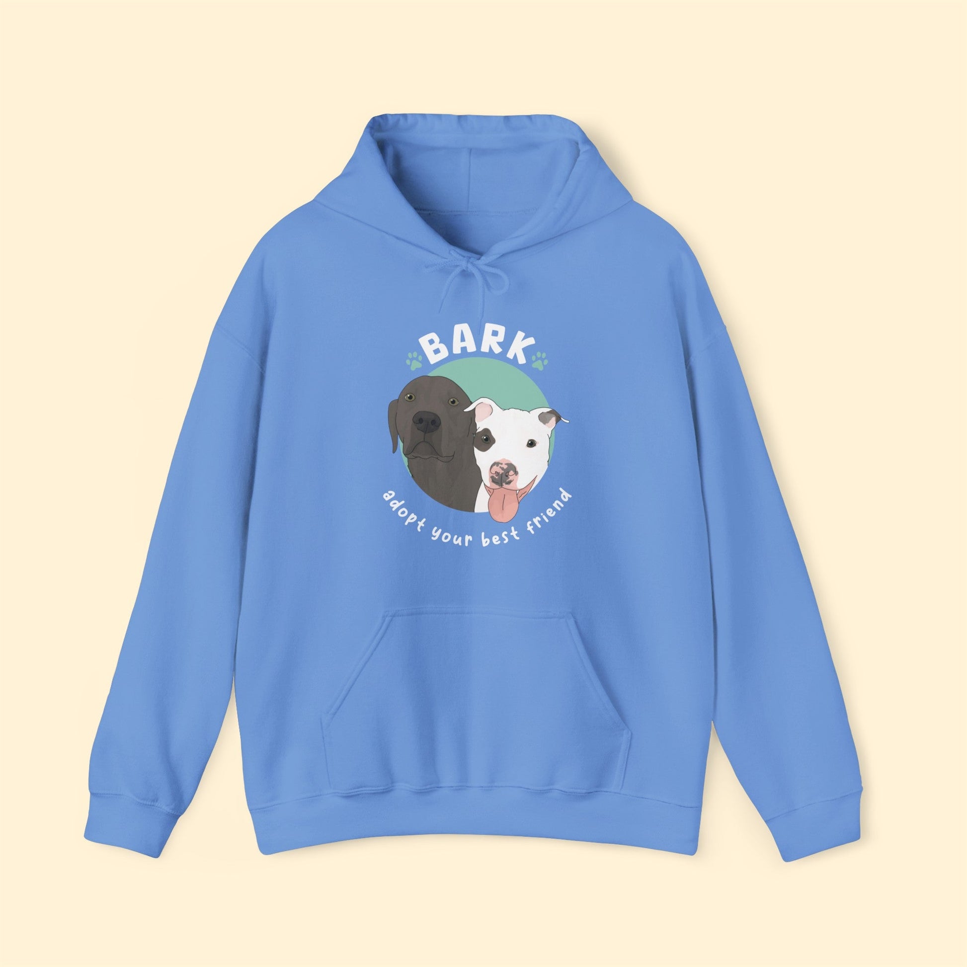 B.A.R.K. | FUNDRAISER | Hooded Sweatshirt - Detezi Designs-29305685278178370237