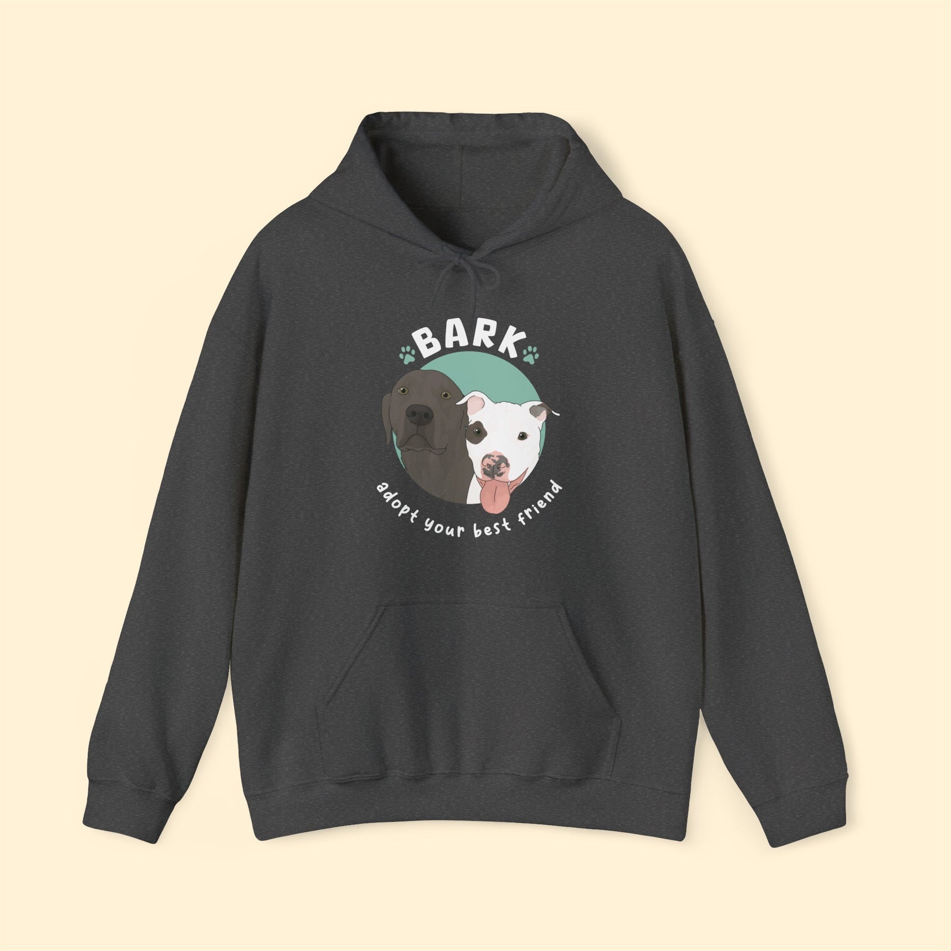 B.A.R.K. | FUNDRAISER | Hooded Sweatshirt - Detezi Designs-32082544197747458066