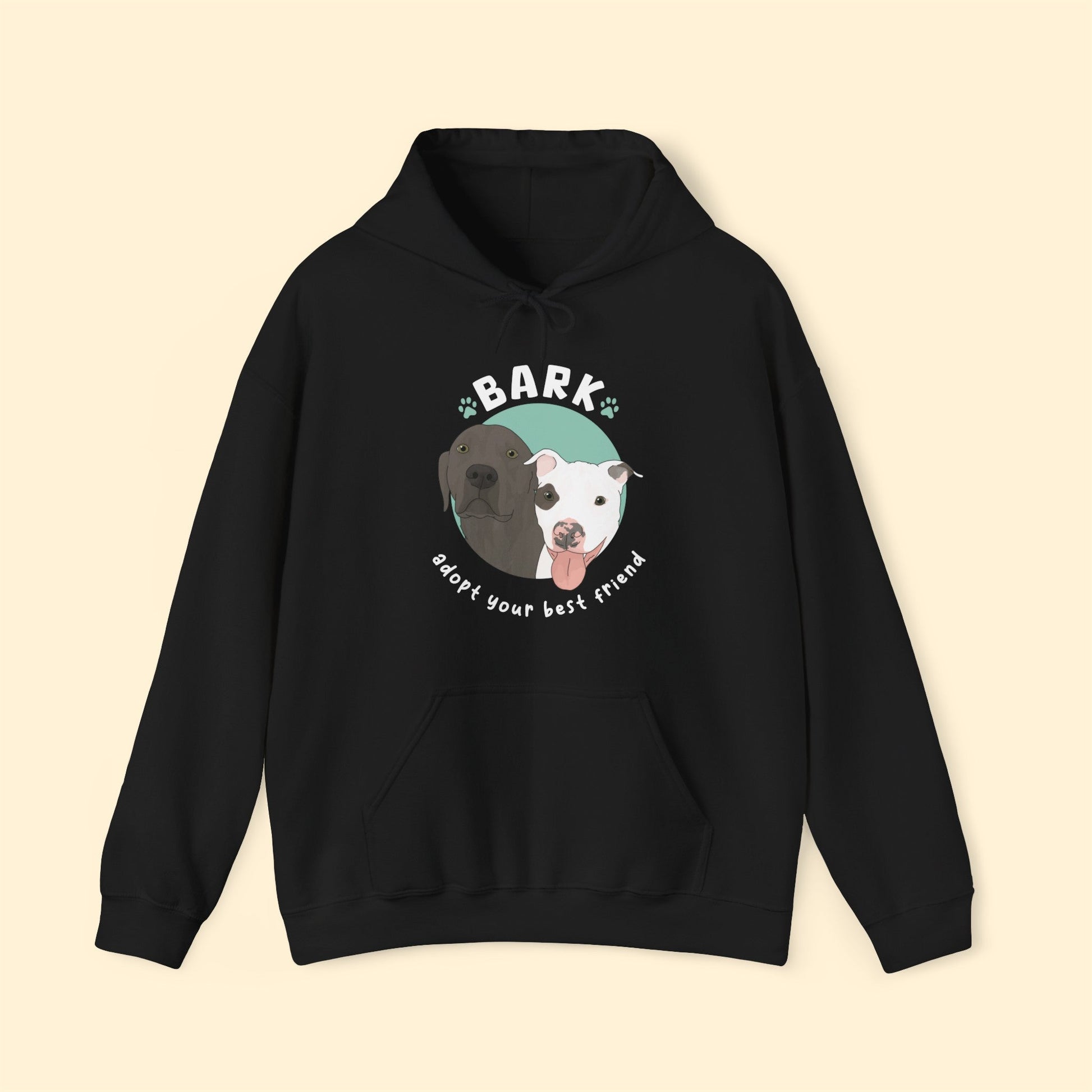 B.A.R.K. | FUNDRAISER | Hooded Sweatshirt - Detezi Designs-34772036921922392981