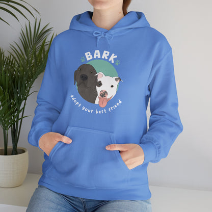 B.A.R.K. | FUNDRAISER | Hooded Sweatshirt - Detezi Designs-57248446933843627208