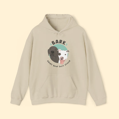 B.A.R.K. | FUNDRAISER | Hooded Sweatshirt - Detezi Designs-57248446933843627208