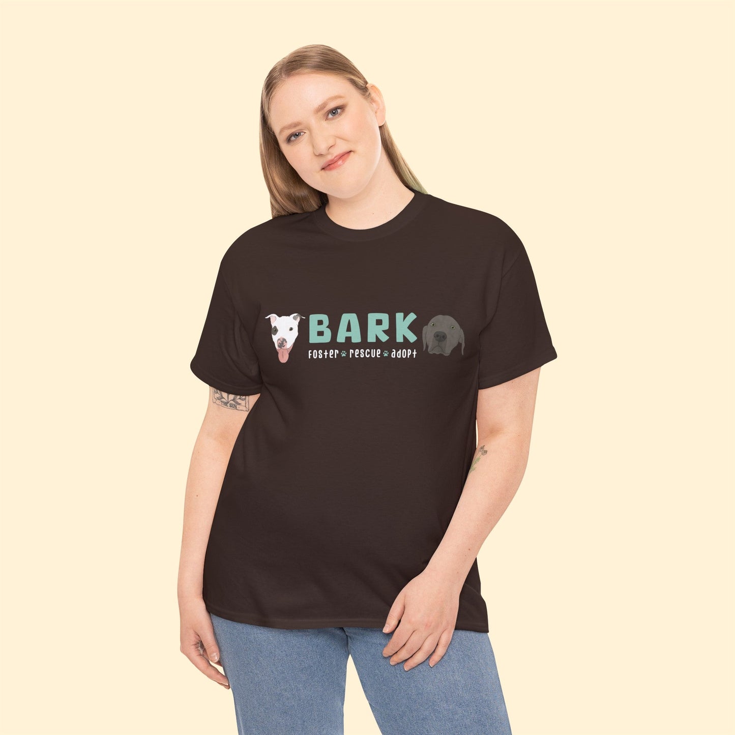 B.A.R.K. | FUNDRAISER | T-shirt - Detezi Designs-18850624683602364384