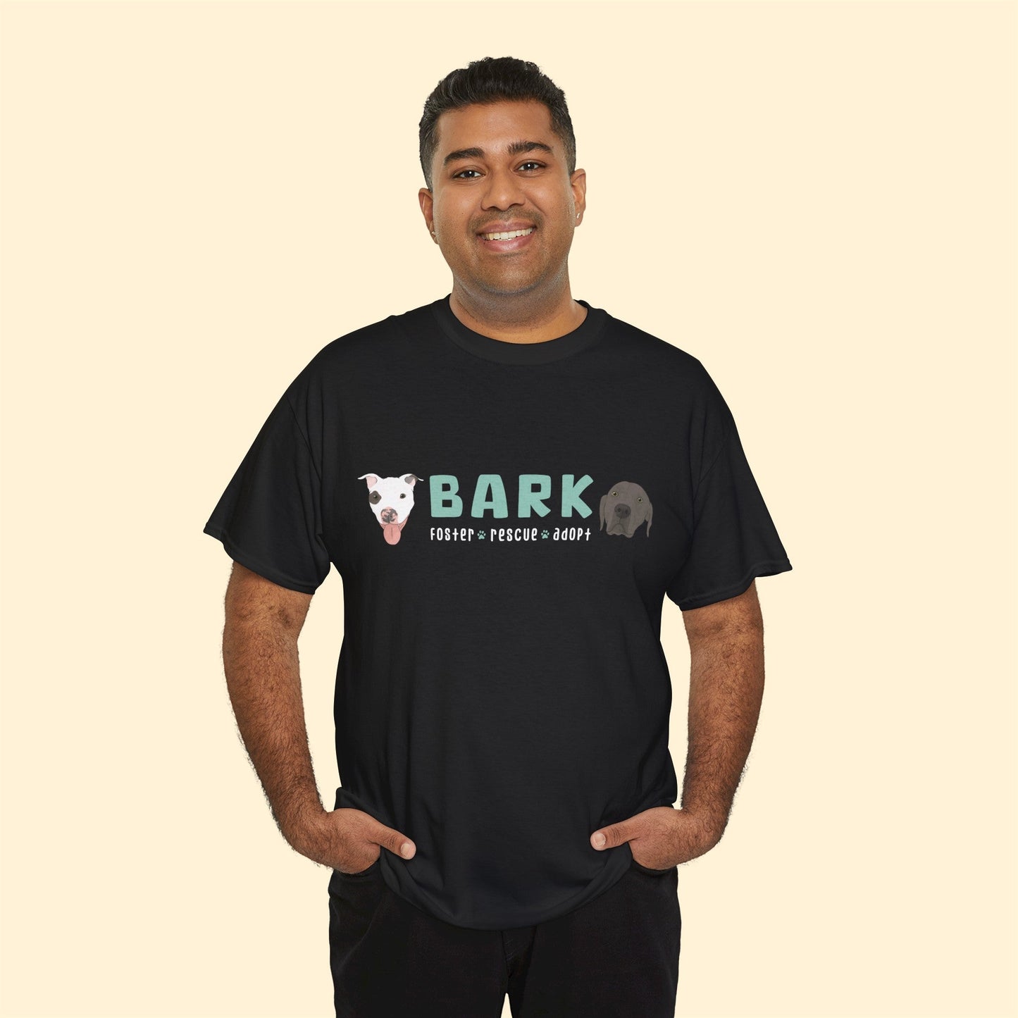 B.A.R.K. | FUNDRAISER | T-shirt - Detezi Designs-18850624683602364384