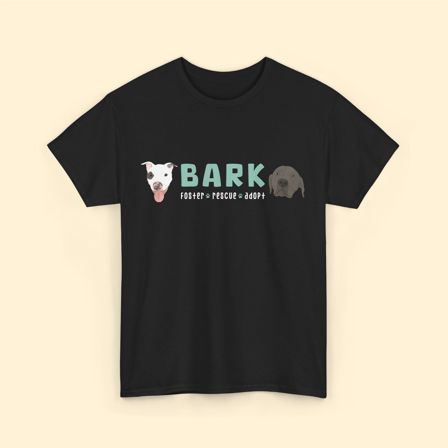 B.A.R.K. | FUNDRAISER | T-shirt - Detezi Designs-18850624683602364384