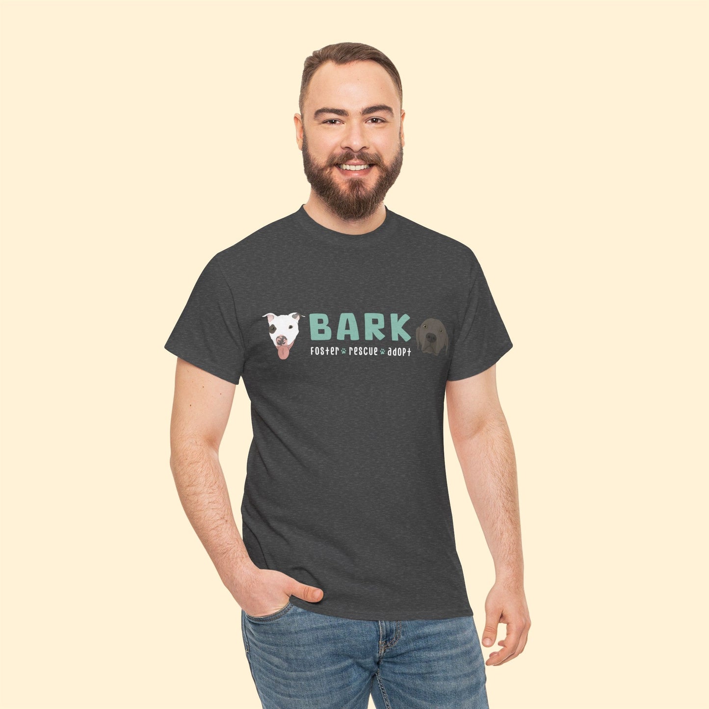 B.A.R.K. | FUNDRAISER | T-shirt - Detezi Designs-18850624683602364384