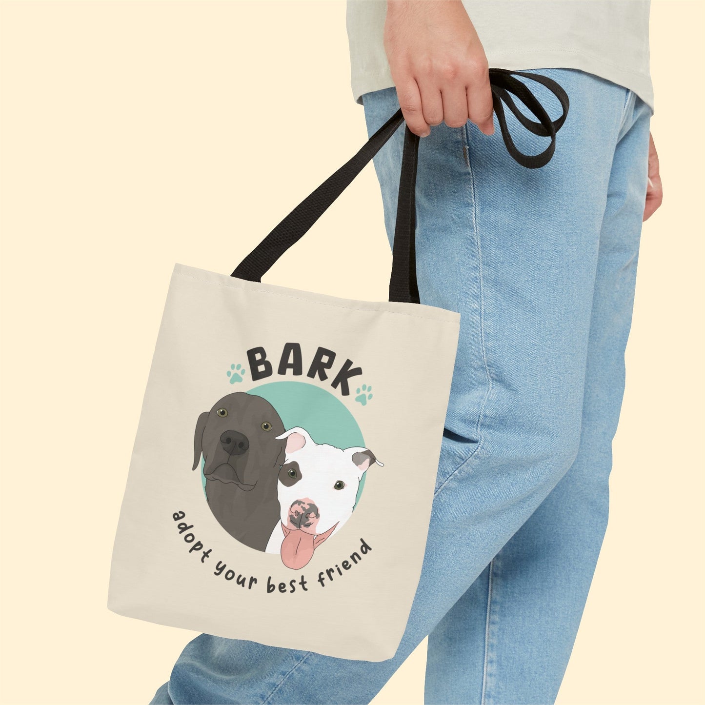 B.A.R.K. | FUNDRAISER | Tote Bag - Detezi Designs-21783181363902091580