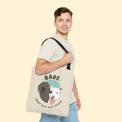 B.A.R.K. | FUNDRAISER | Tote Bag - Detezi Designs-21783181363902091580