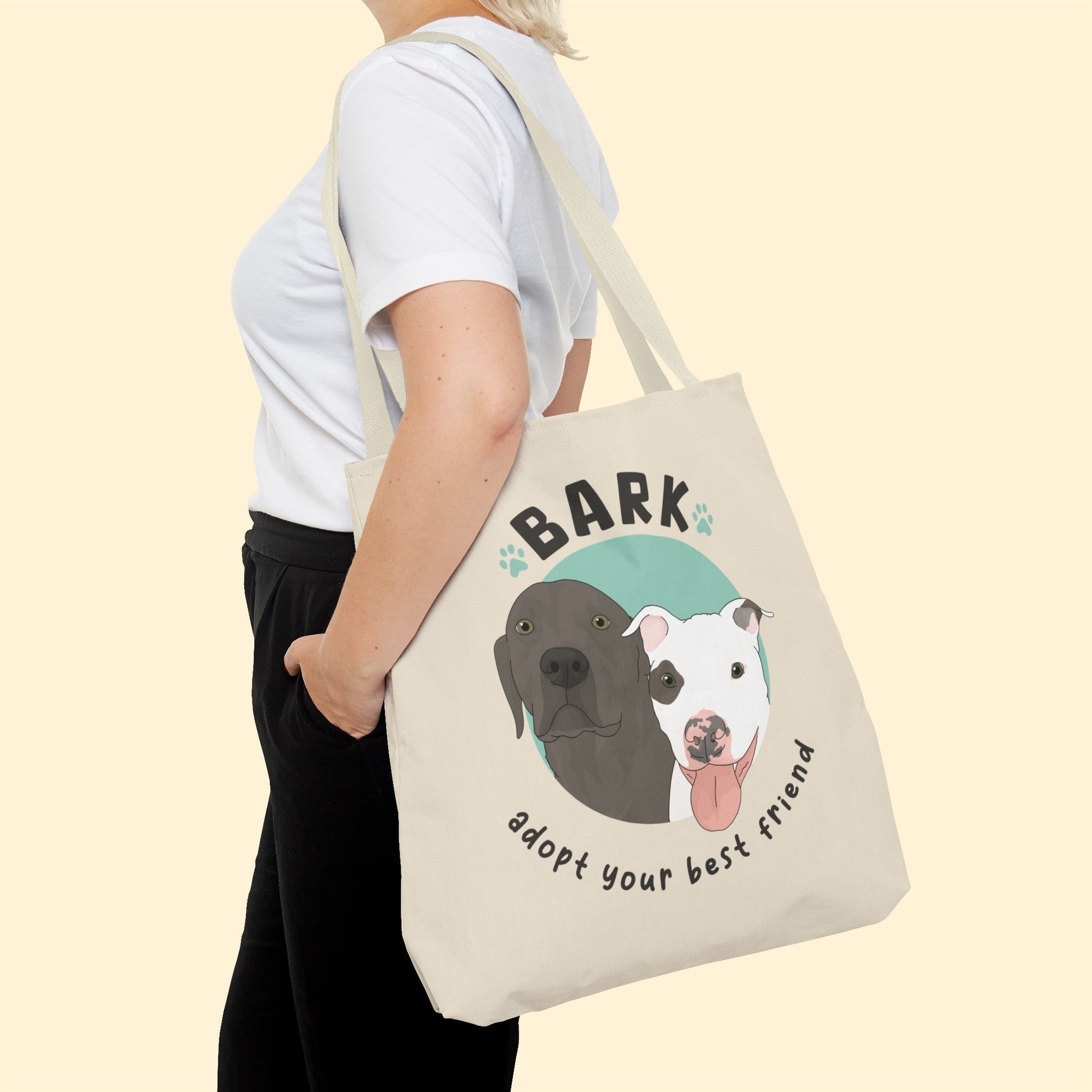 B.A.R.K. | FUNDRAISER | Tote Bag - Detezi Designs-34007084694596792715