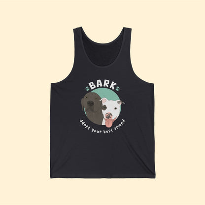 B.A.R.K. | FUNDRAISER | Unisex Jersey Tank - Detezi Designs-87941871535139383104