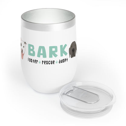 B.A.R.K. | FUNDRAISER | Wine Tumbler - Detezi Designs-25770061880275756191