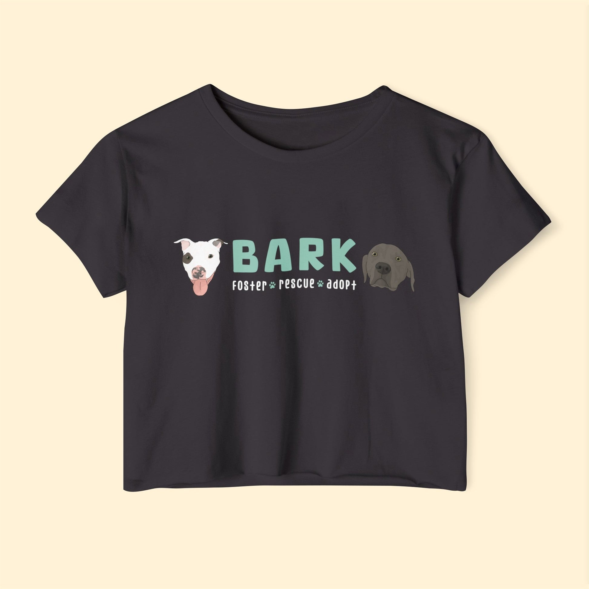 B.A.R.K. | FUNDRAISER | Women's Festival Crop Top - Detezi Designs-17893060932402841512