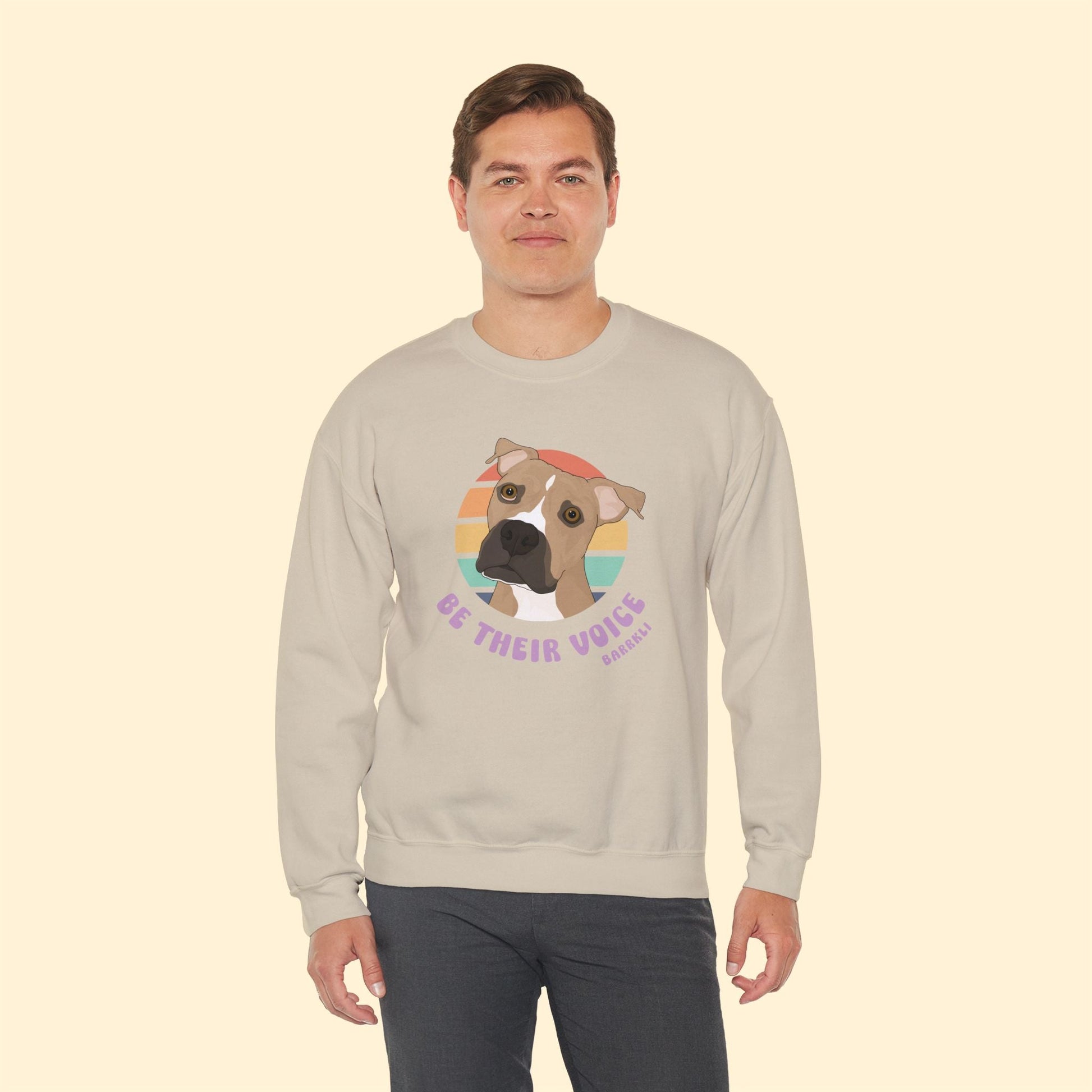 BARRKLI | FUNDRAISER | Crewneck Sweatshirt - Detezi Designs - 12788944252737139759