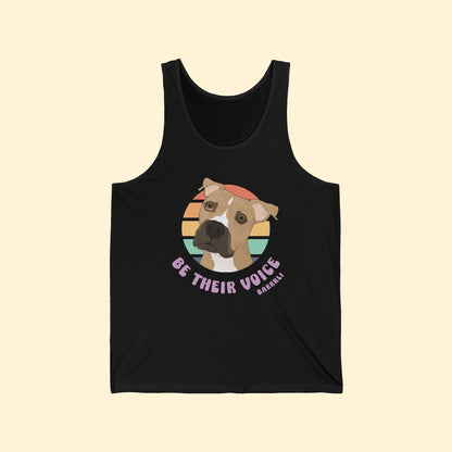 BARRKLI | FUNDRAISER | Unisex Jersey Tank - Detezi Designs - 13690312380179799803