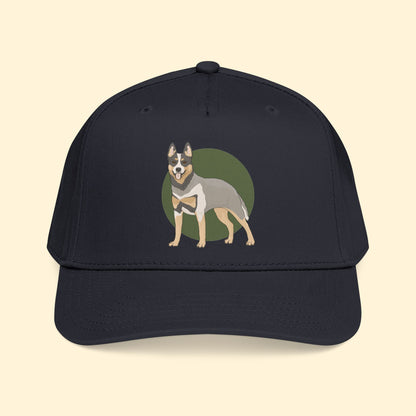 Baseball Cap | Australian Cattle Dog | Blue Heeler - Detezi Designs - 32013873302481332631