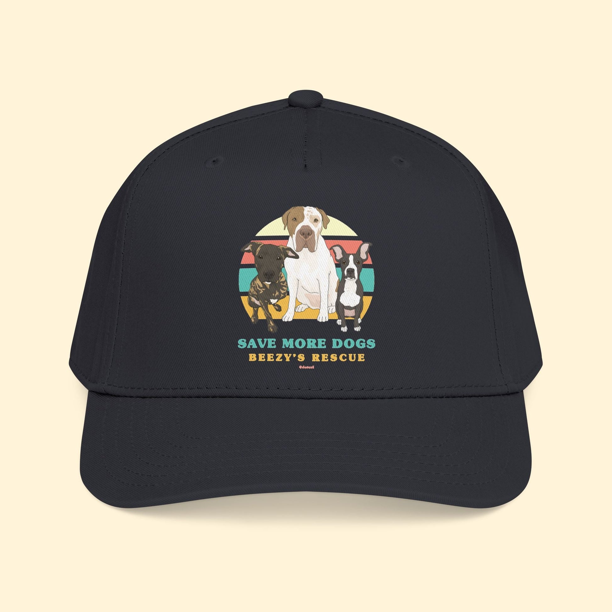 Baseball Cap | FUNDRAISER | Beezy's Rescue - Detezi Designs - 25552010887474906668