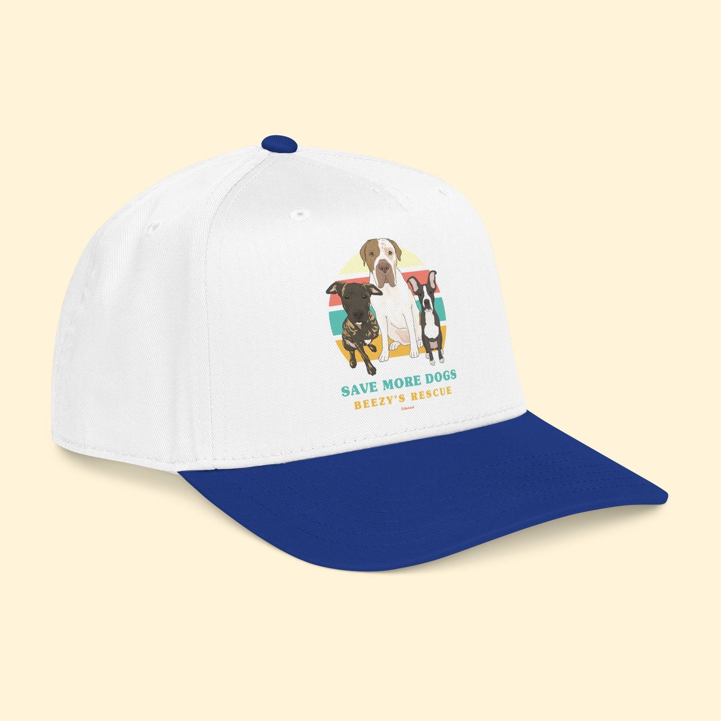 Baseball Cap | FUNDRAISER | Beezy's Rescue - Detezi Designs - 25552010887474906668